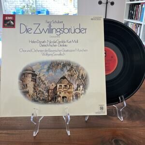 Franz Schubert Die Zwillingsbrüder Vinyl LP 1975 EMI Quadro 065-28 833Q